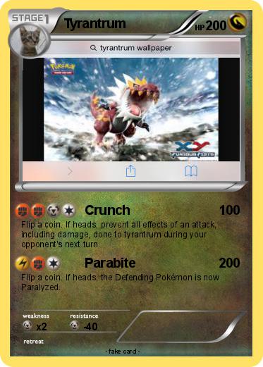 Pokemon Tyrantrum