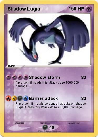 Pokemon Shadow Lugia