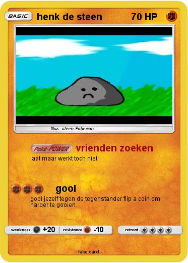 Pokemon henk de steen