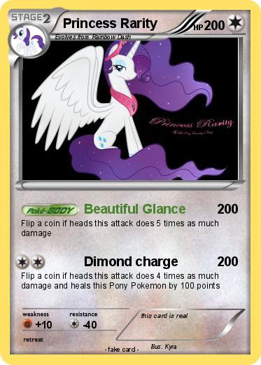 Pokemon Princess Rarity
