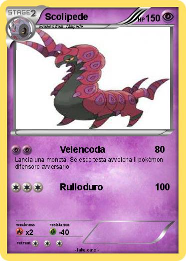 Pokemon Scolipede