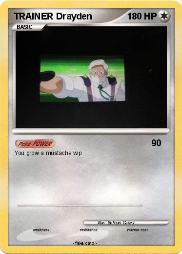 Pokemon TRAINER Drayden