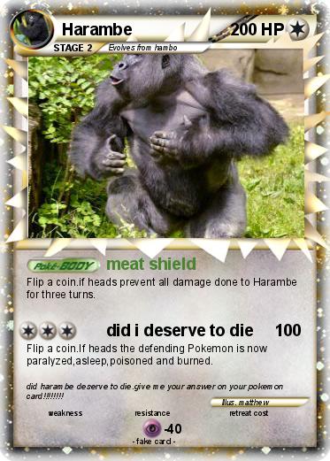 Pokemon Harambe