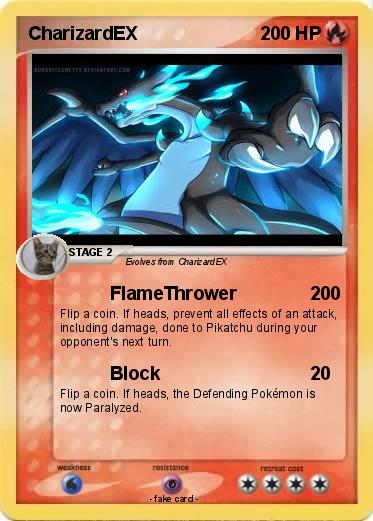 Pokemon CharizardEX
