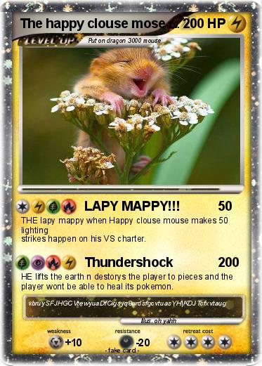 Pokemon The happy clouse mose