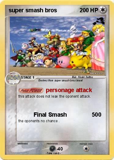 Pokemon super smash bros