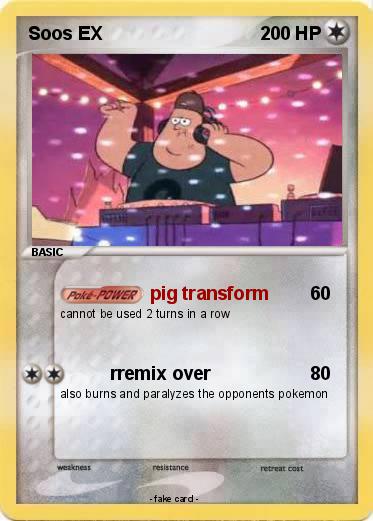 Pokemon Soos EX
