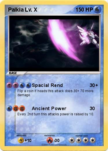 Pokemon Palkia Lv. X
