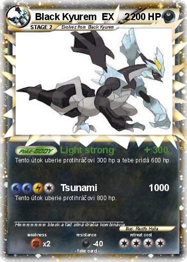 Pokemon Black Kyurem  EX    2