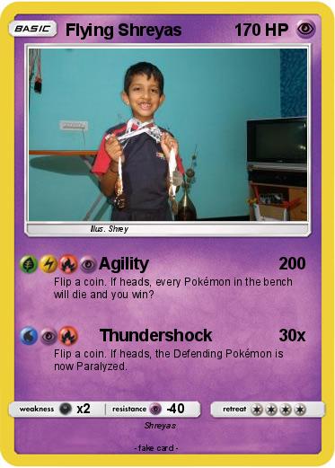 Pokemon Flying Shreyas