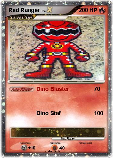 Pokemon Red Ranger