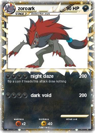 Pokemon zoroark