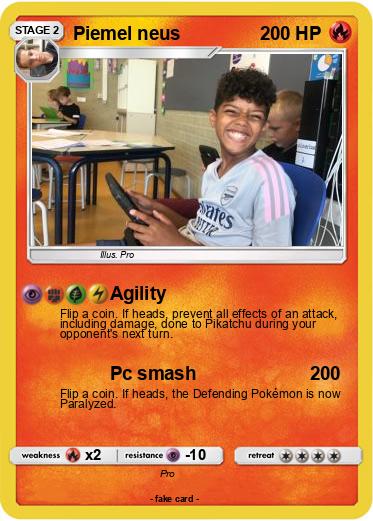 Pokemon Piemel neus