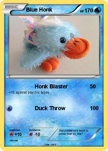Pokemon Blue Honk