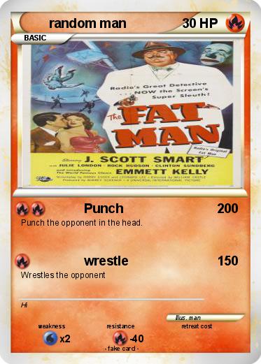 Pokemon random man
