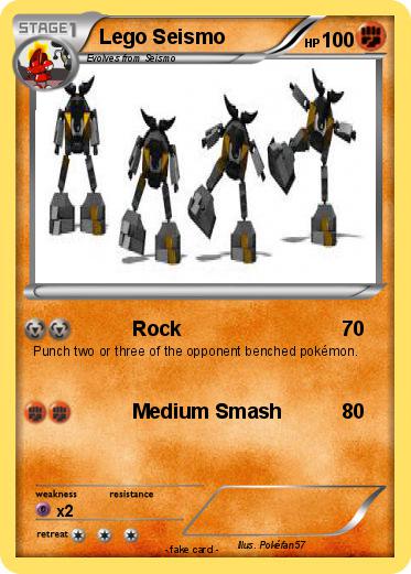 Pokemon Lego Seismo