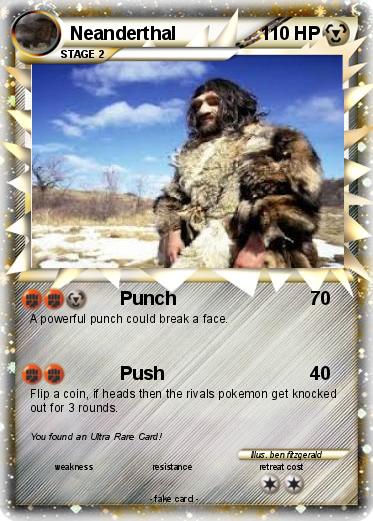 Pokemon Neanderthal