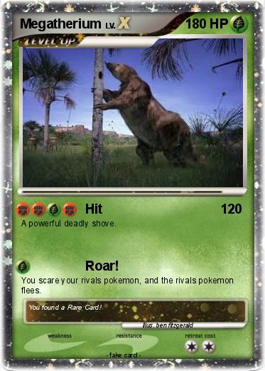 Pokemon Megatherium