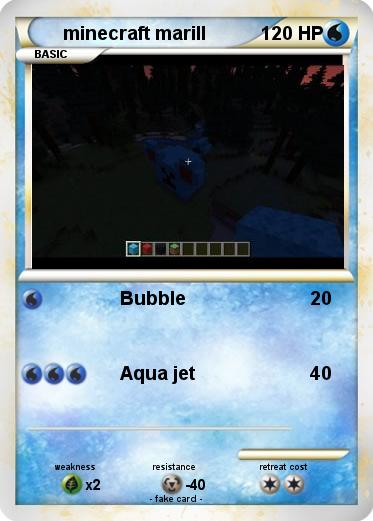 Pokemon minecraft marill