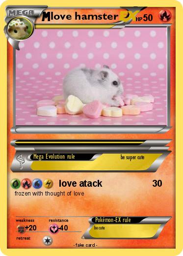 Pokemon love hamster