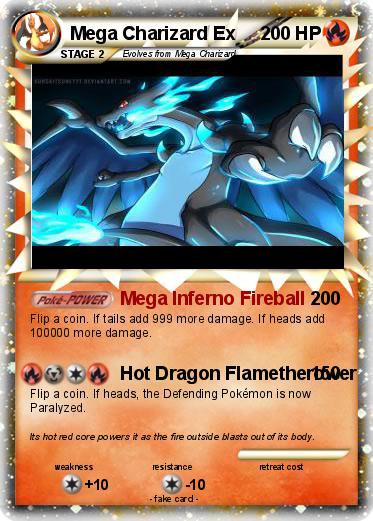Pokemon Mega Charizard Ex