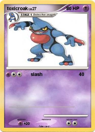 Pokemon toxicroak