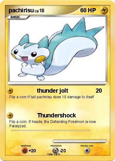 Pokemon pachirisu
