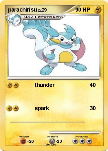 Pokemon parachirisu