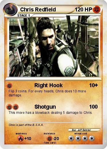 Pokemon Chris Redfield
