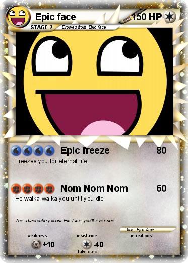 Pokemon Epic face