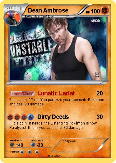 Pokemon Dean Ambrose