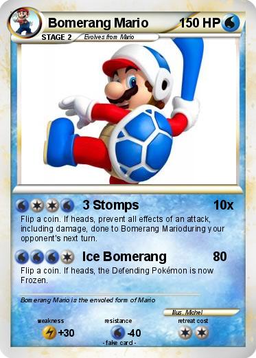 Pokemon Bomerang Mario