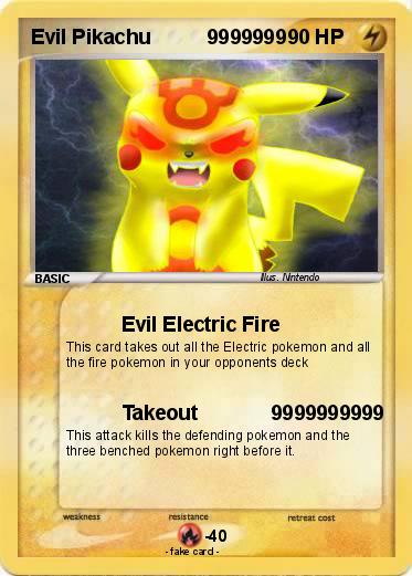 Pokemon Evil Pikachu          9999999