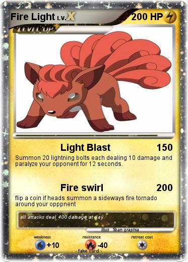 Pokemon Fire Light
