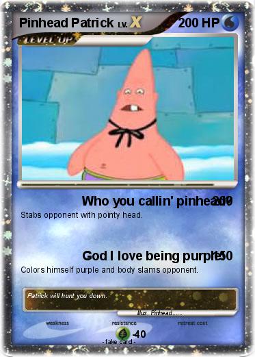 Pokemon Pinhead Patrick