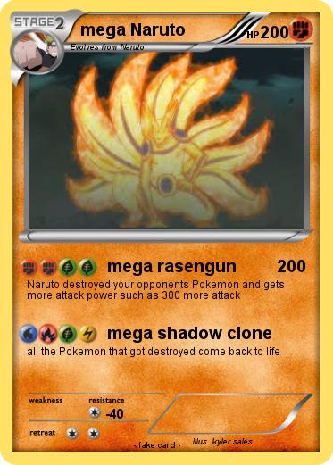 Pokemon mega Naruto
