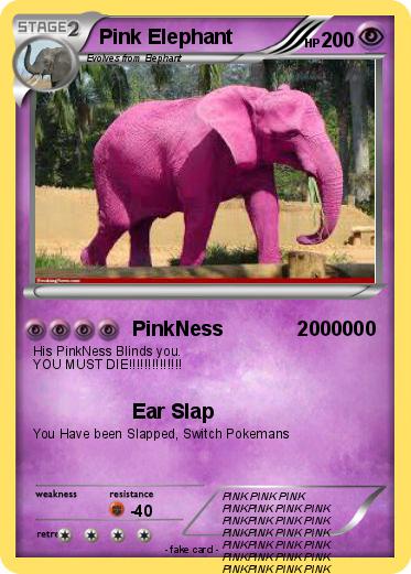 Pokemon Pink Elephant