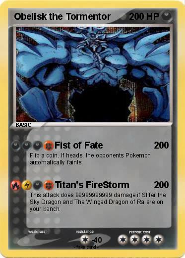 Pokemon Obelisk the Tormentor