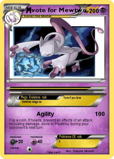 Pokemon vote for Mewtwo