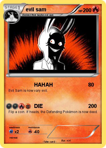 Pokemon evil sam