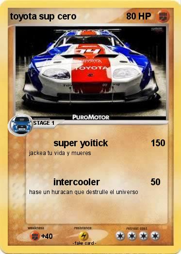 Pokemon toyota sup cero
