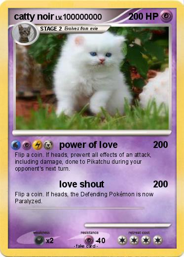 Pokemon catty noir