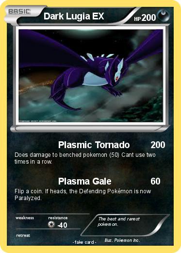 Pokemon Dark Lugia EX