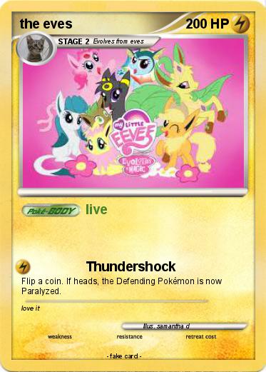 Pokemon the eves