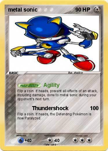 Pokemon metal sonic
