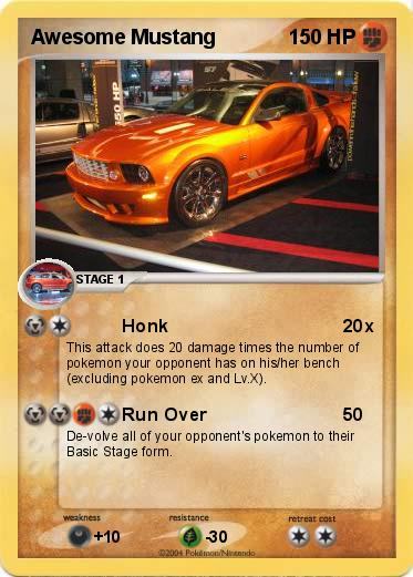 Pokemon Awesome Mustang