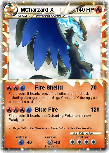Pokemon MCharzard X