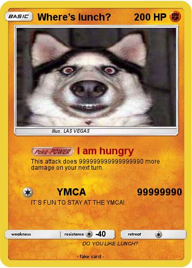 Pokemon Where’s lunch?