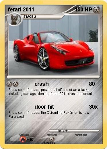 Pokemon ferari 2011