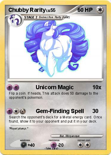 Pokemon Chubby Rarity